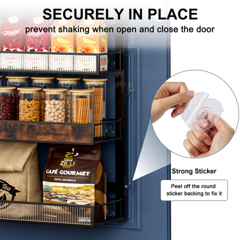 Clothink scale comparison with door thickness to show fit and secure hanging