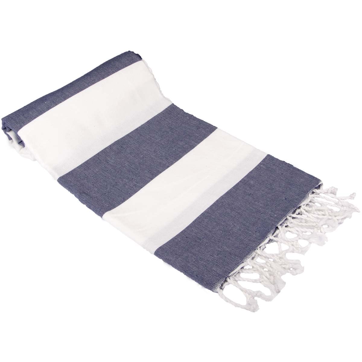 Clotho towel next to a ruler illustrating 40x70 inch scale for size clarity