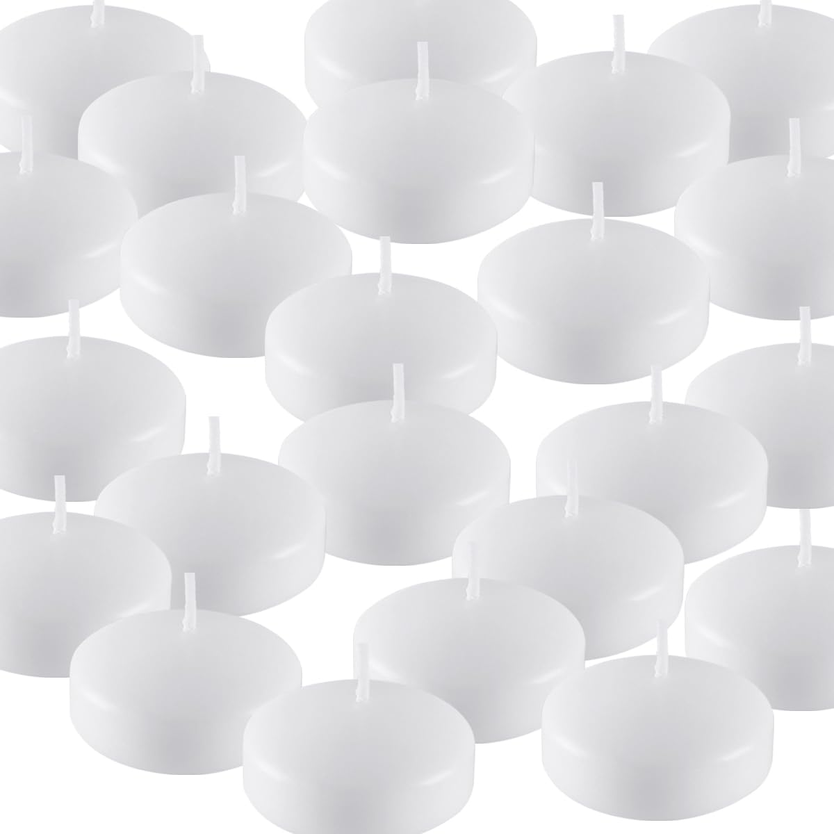 CLTNIKET candles floating in outdoor pool, mood lighting for evening events