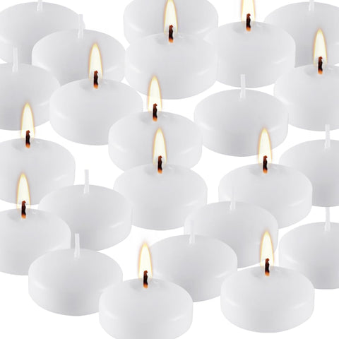 CLTNIKET unlit candles stacked display, ready-to-use bulk supply