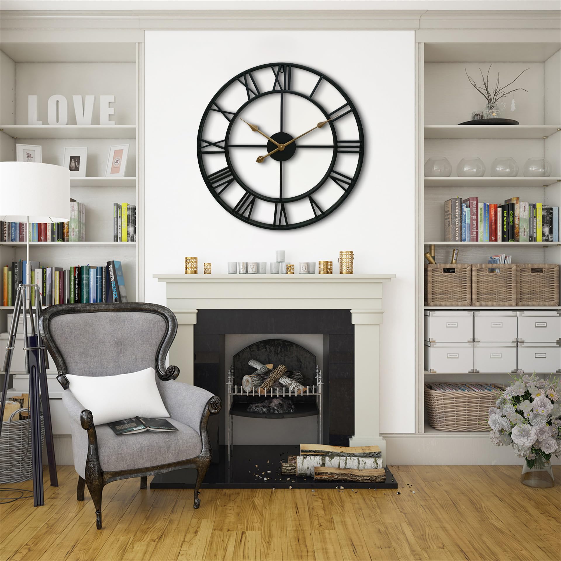 CLXEAST in kitchen and living room lifestyle scene, blends with modern farmhouse decor