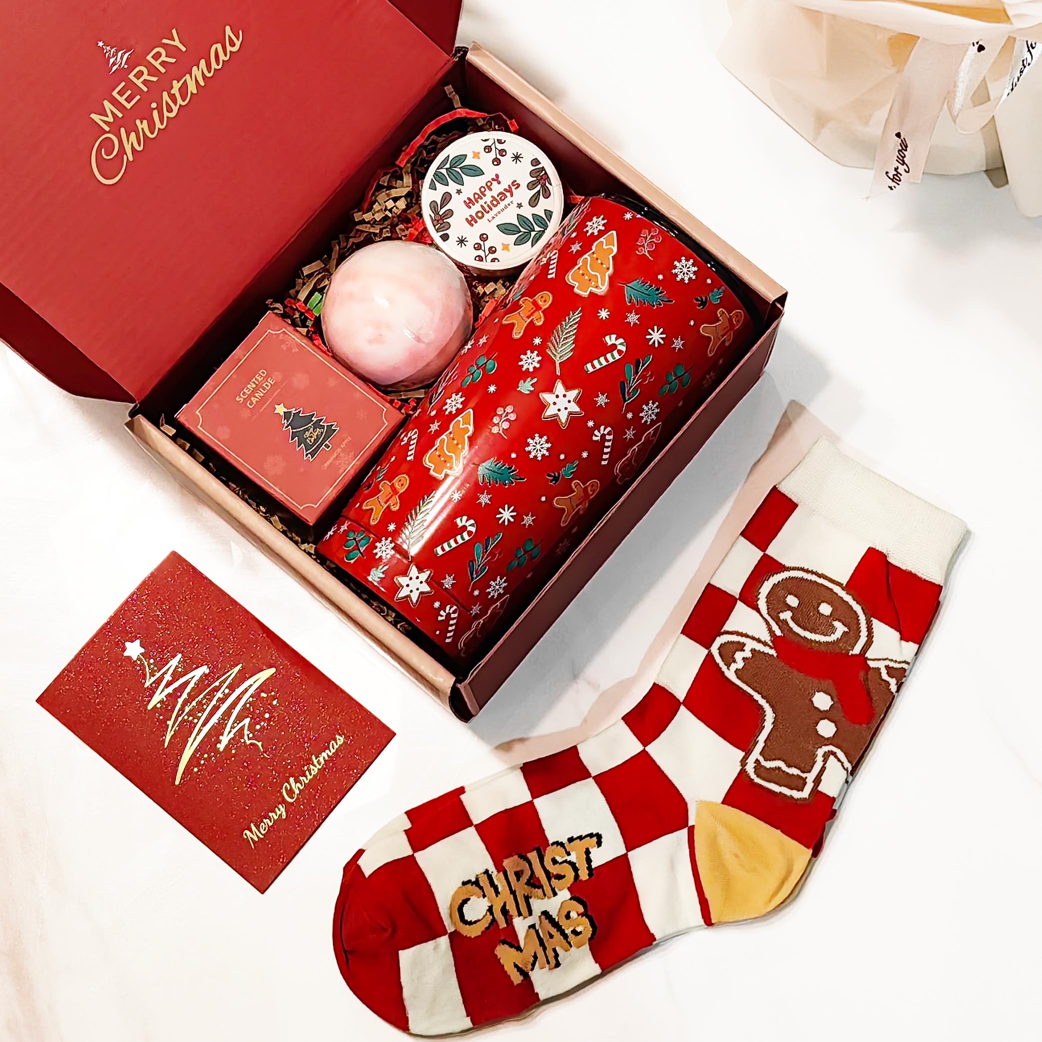 Clxfcgiv 20oz stainless steel tumbler with holiday print offering durable daily cheer