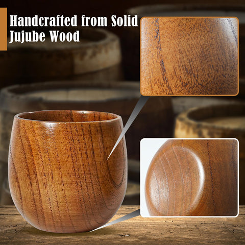 Clxfcgiv closeup of jujube wood grain and smooth rim for comfortable sipping