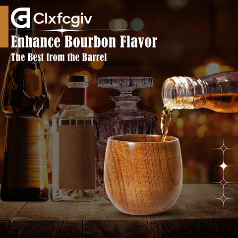 Clxfcgiv tumbler in use with poured whiskey highlighting aroma enhancement