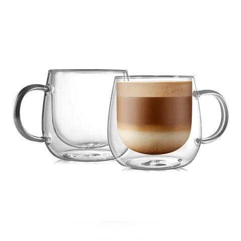 CNGLASS front view of two 16oz mugs showing clean packaging and modern look