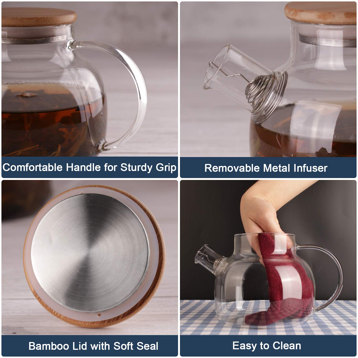 CNGLASS size comparison with cups illustrating 900ml multi-cup capacity