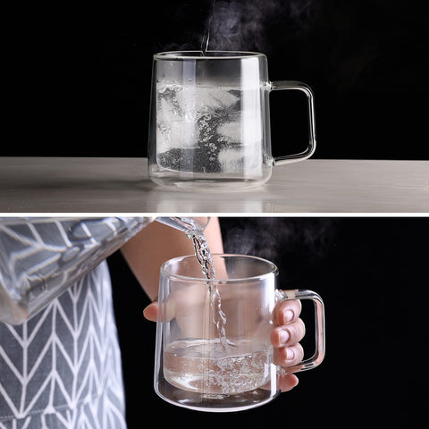 CNGLASS next to spoon for scale, shows 12oz capacity