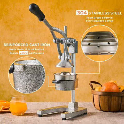 CO-Z removable funnel and strainer laid out for easy cleaning