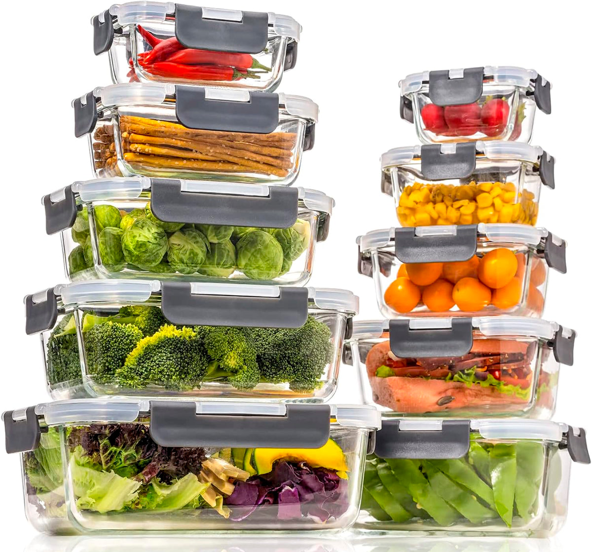 coccot front packaging set showing complete 20-piece kit, organized for storage