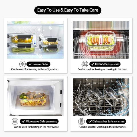 coccot stackable storage in fridge maximizes shelf space