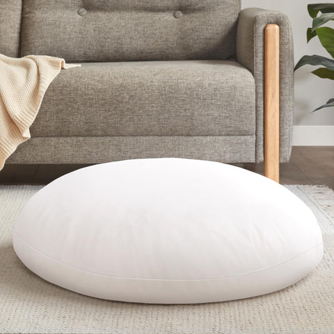 Codi round insert front view showing full 32-inch shape and comfortable support