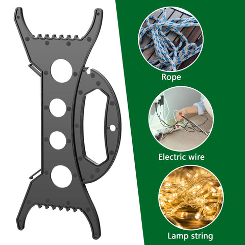 codree label and molded channel showing durable design and neat coils benefit