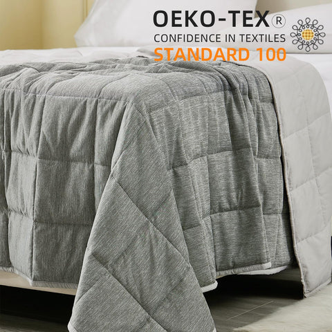 CODUM twin blanket next to ruler showing 48x72 inches for accurate size and coverage