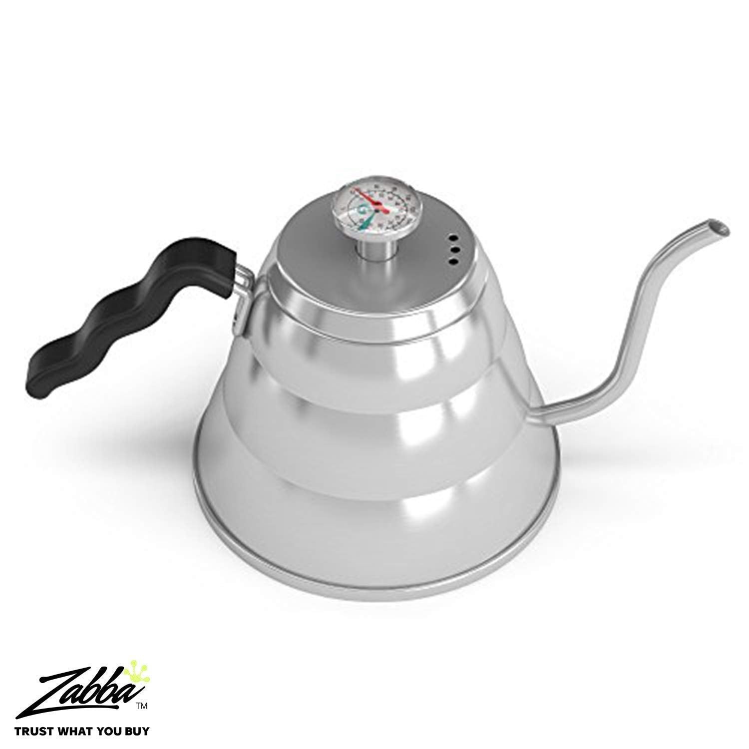 Coffee Gator kettle in kitchen setting for reliable everyday brewing