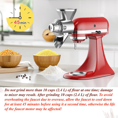 COFUN open grinding chamber and removable blades for quick hand cleaning and maintenance