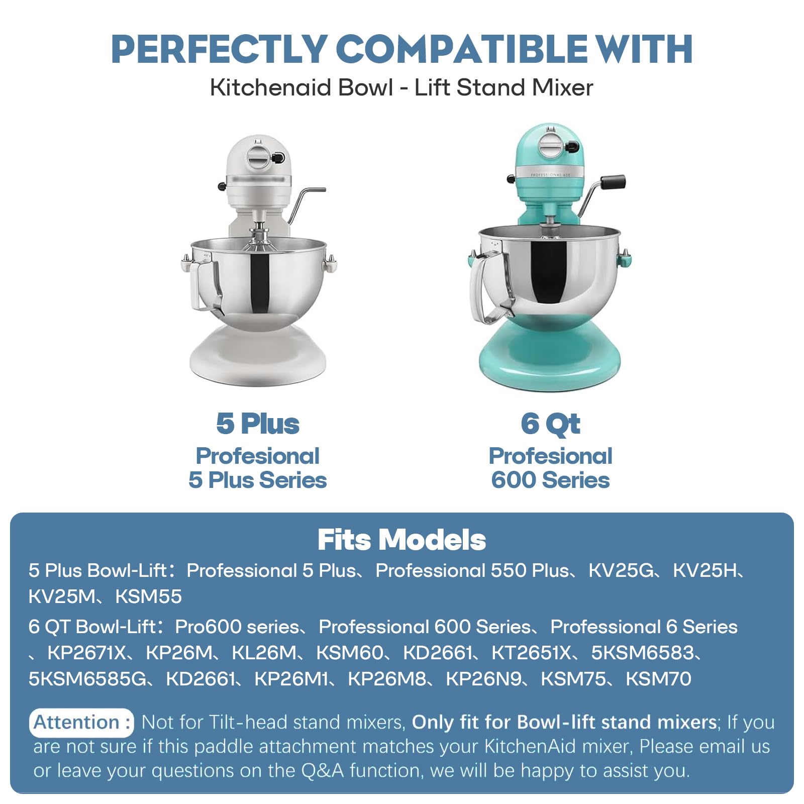 Cofun next to ruler showing size and clearance for proper mixer alignment benefit