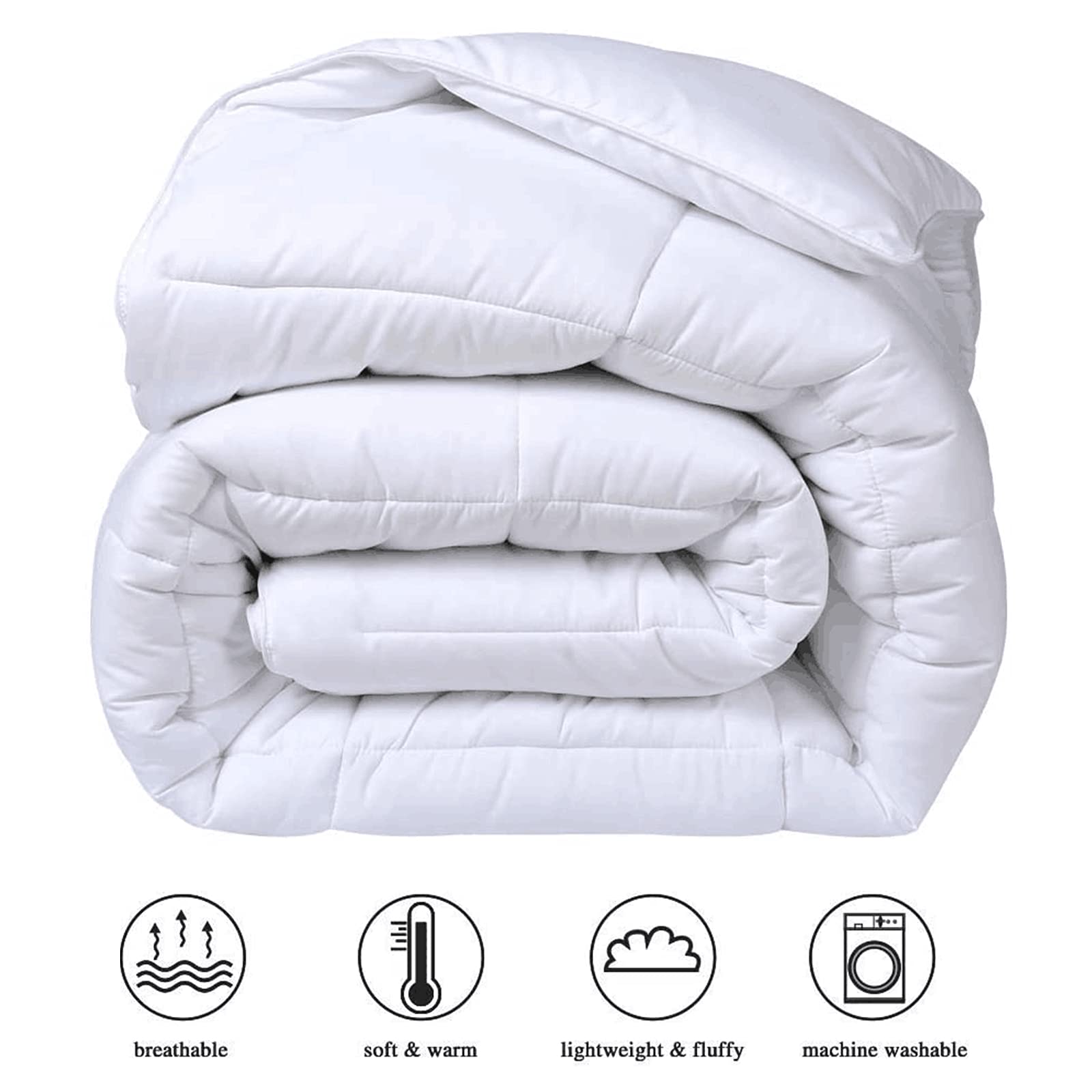 COHOME close-up of soft polyester cover texture for breathable comfort