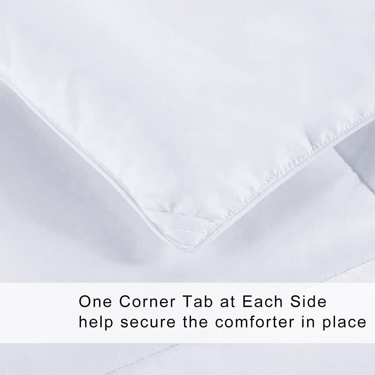 COHOME laid beside a tape measure showing queen size and fit accuracy