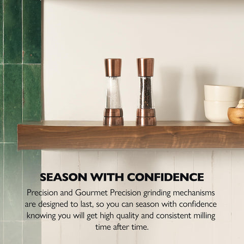 Cole & Mason Derwent clear bodies revealing salt and pepper contrast benefit: easy identification