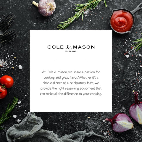 Cole & Mason on a set table in lifestyle scene conveying attractive presentation and hosting readiness