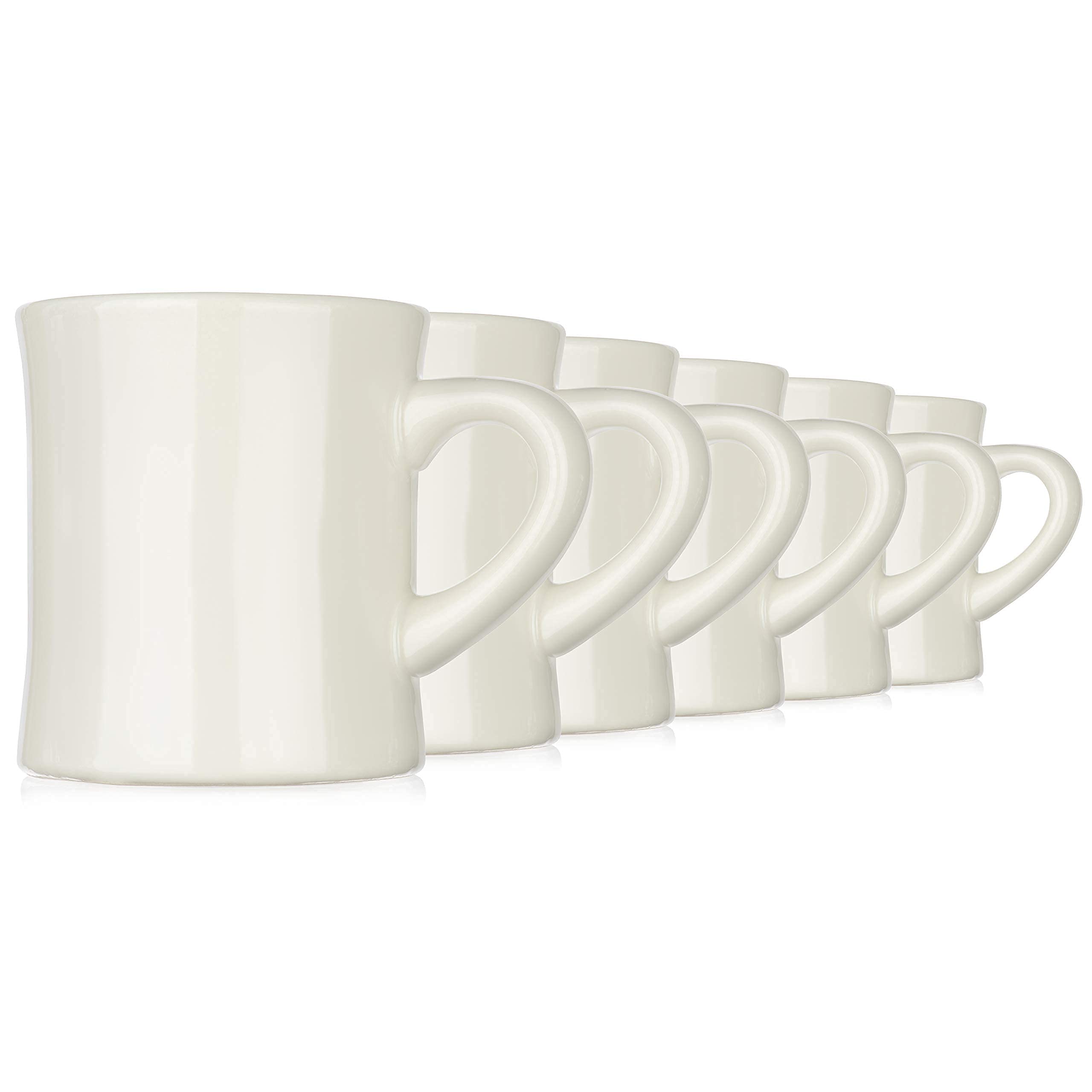 COLETTI mug beside espresso cup for scale showing true-to-size portioning