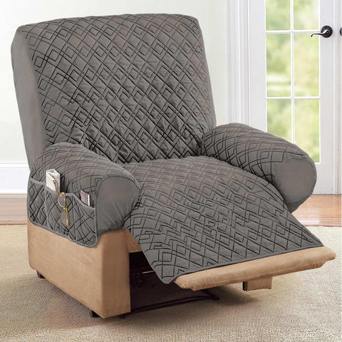 Collections Etc close-up of diamond quilt texture highlighting cushioned comfort