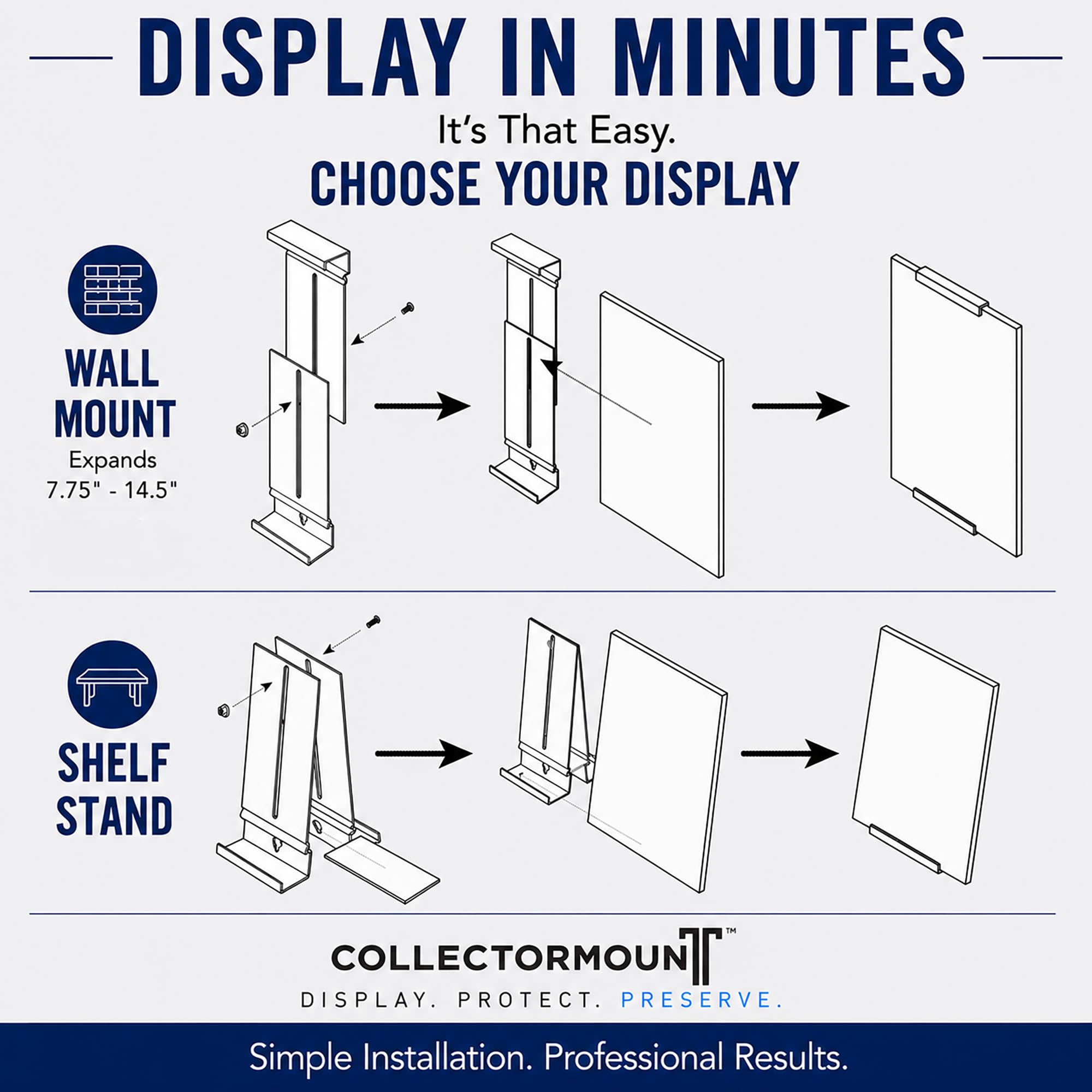 CollectorMount installation demonstration with simple steps for quick setup