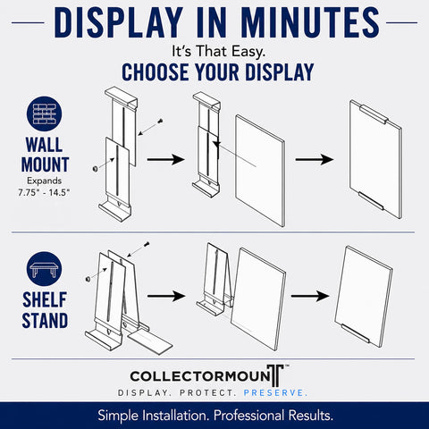 CollectorMount installation demonstration with simple steps for quick setup