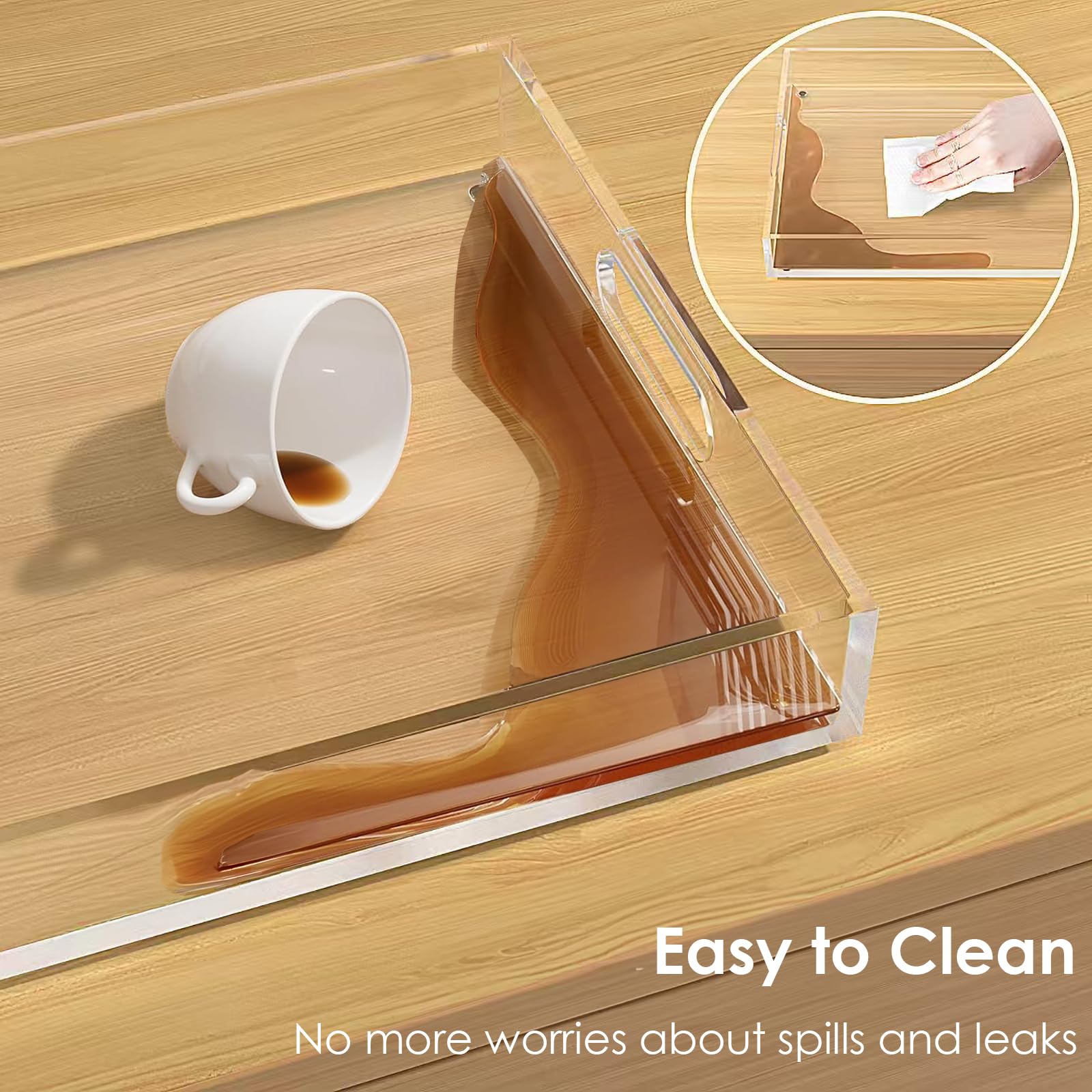 collwait tray underside rubber feet detail preventing slips and protecting surfaces