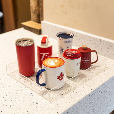 collwait tray next to plate for scale helping choose correct serving size