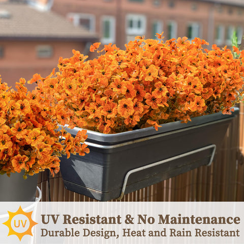 ColoPlay bouquet in hanging planter giving vibrant porch curb appeal