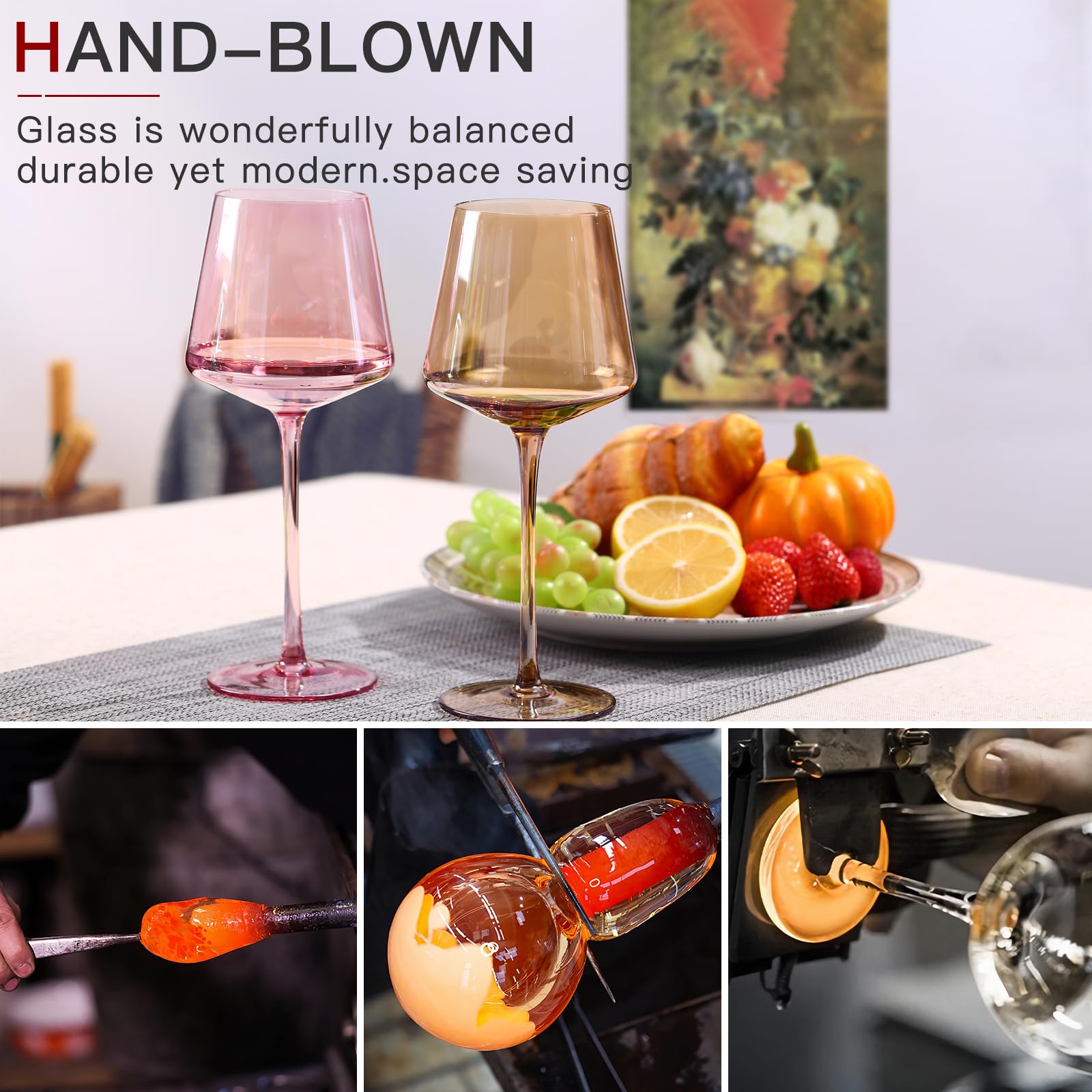 comfit hand-blown bubble detail revealing artisan charm and unique character benefit