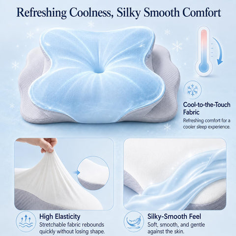 COMFORLAY foam texture detail showing supportive high-density memory foam