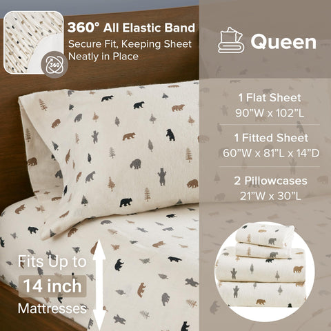 Comfort Spaces made bed in cozy bedroom scene showing inviting comfort benefit