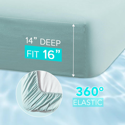 Comfort Spaces closeup of CoolMax microfiber texture for breathable comfort
