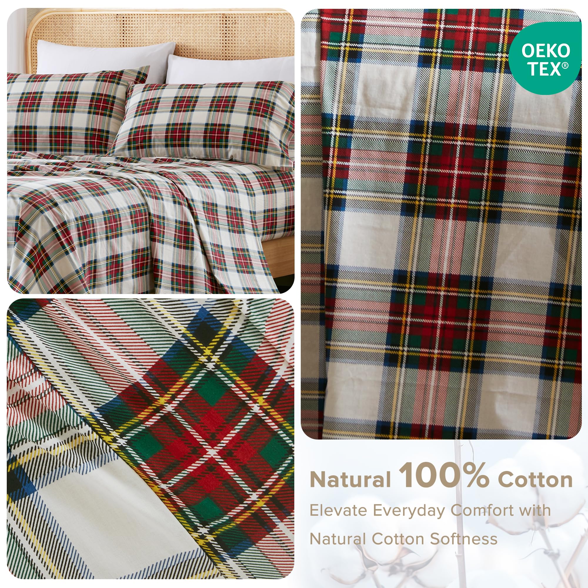 Comfort Spaces fitted sheet corner with deep pocket demonstrating secure fit