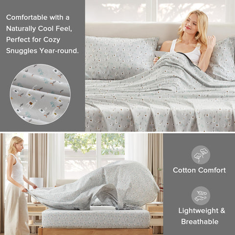 Comfort Spaces pillowcase close-up showing seam quality and comfort