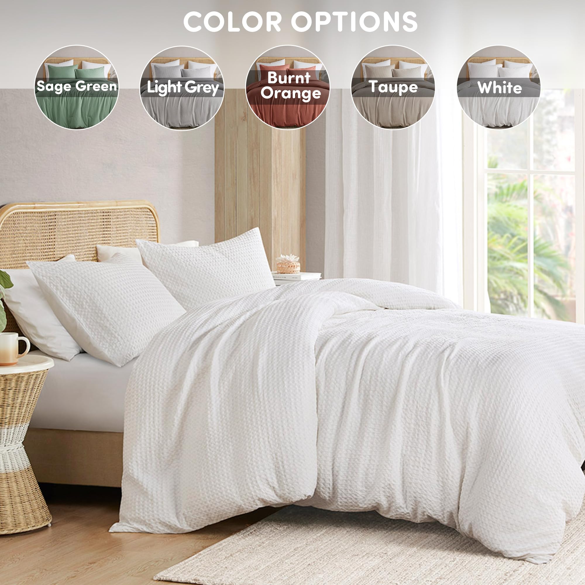 Comfort Spaces comforter on twin bed demonstrating size and scale