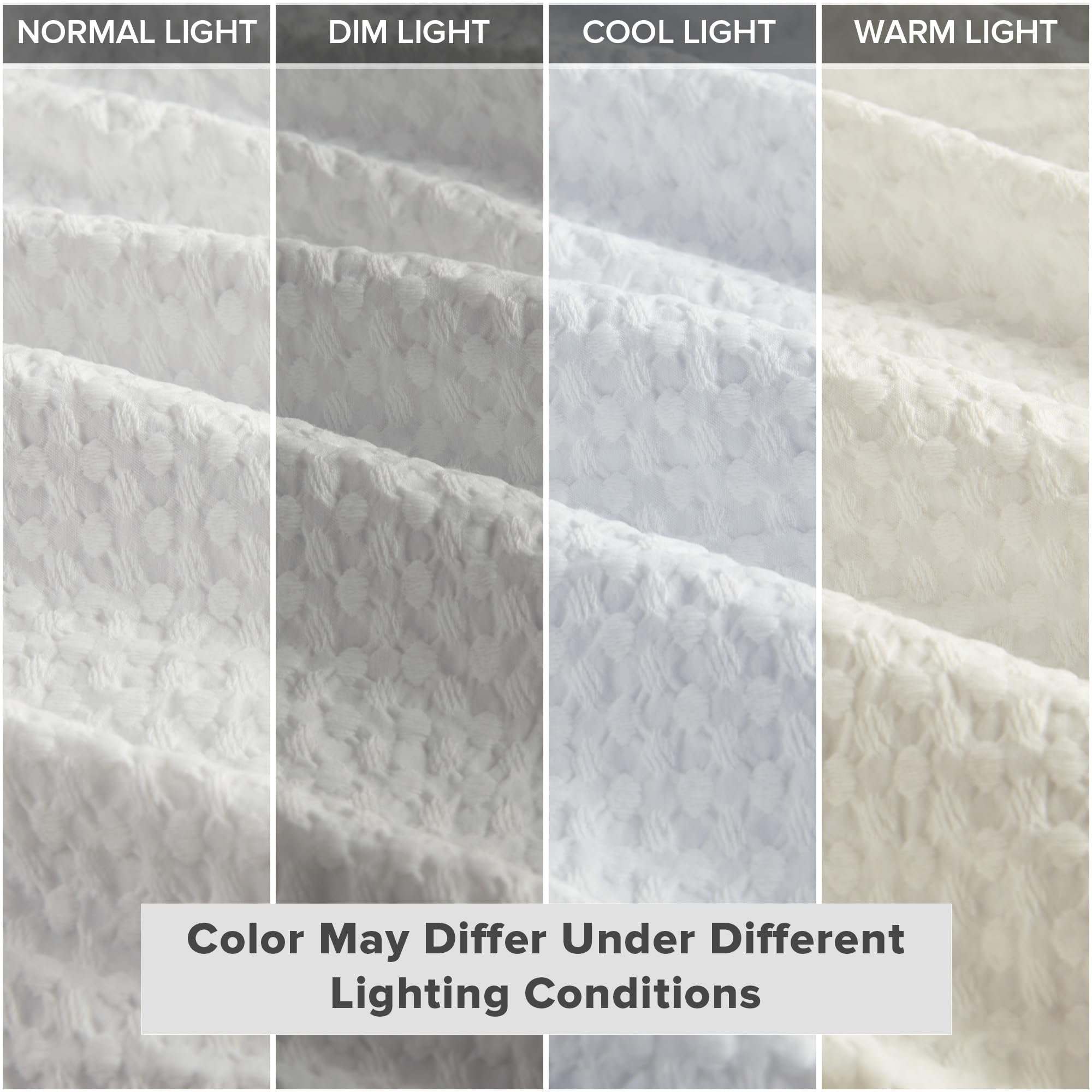 Comfort Spaces washed and fluffed comforter showing restored loft