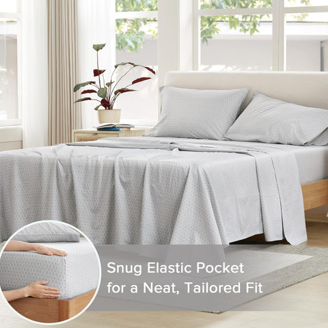 Comfort Spaces pillowcase detail showing stitching and soft finish for comfortable head support