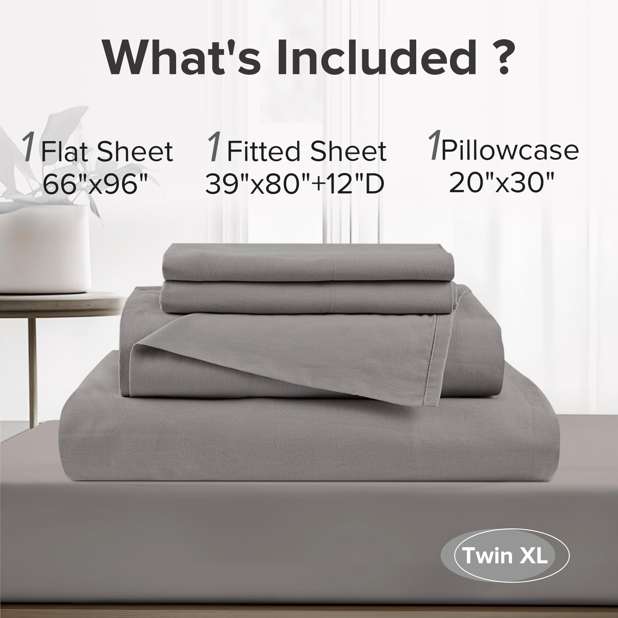 Comfort Spaces sheets in washer illustrating easy machine-wash care and durability