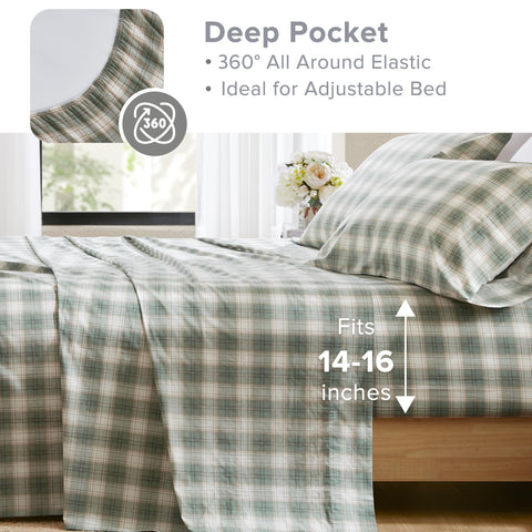 Comfort Spaces stacked pillowcases demonstrating neat edges and comfort