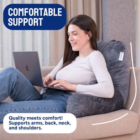 ComfortSpa attached handle for easy carrying between rooms and storage