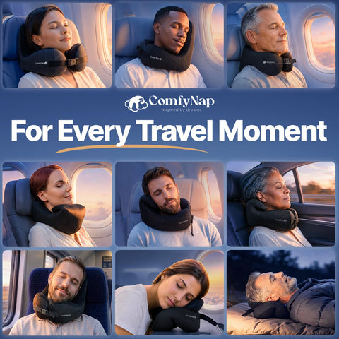ComfyNap memory foam close-up revealing texture and adaptive support benefit