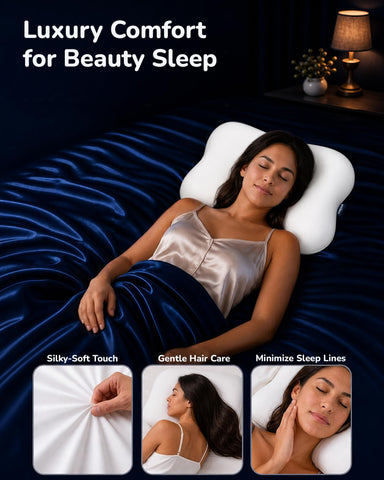 COMFYPIL pillow unpacked to show expansion and readiness