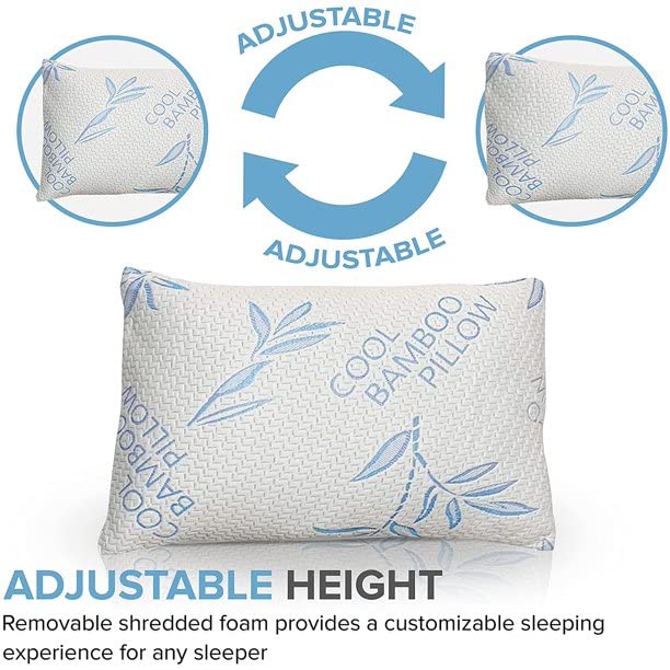ComfySleep pillow on a made bed illustrating coolness and everyday comfort