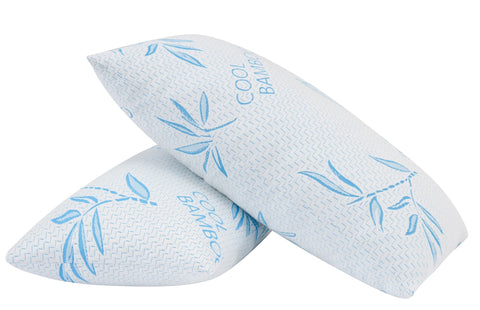 ComfySleep removable bamboo-blend cover off pillow for easy washing