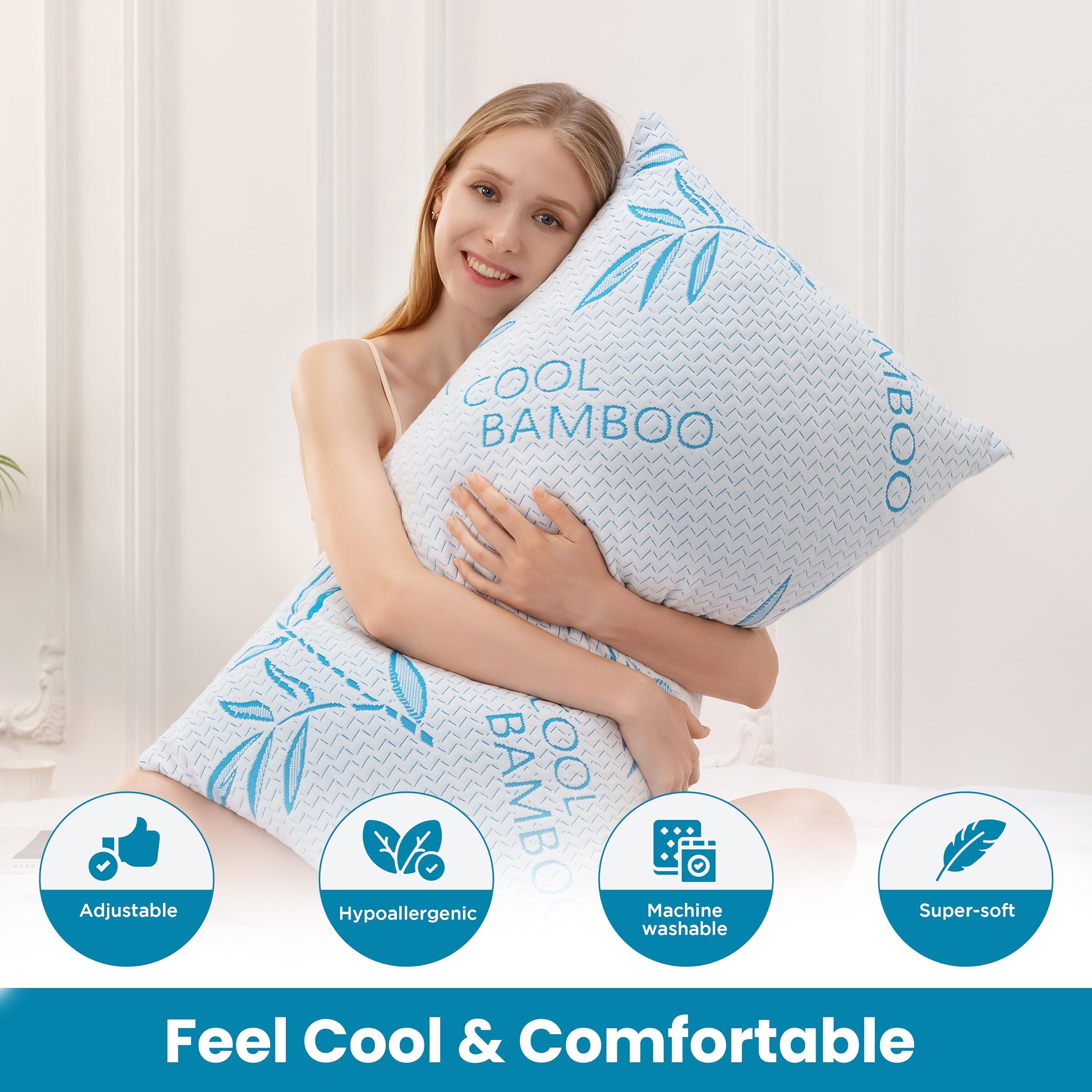 ComfySleep inner liner zipper open to adjust fill for personalized loft