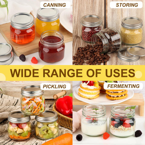 Comrzor filled jars on kitchen counter demonstrating portioned food storage convenience