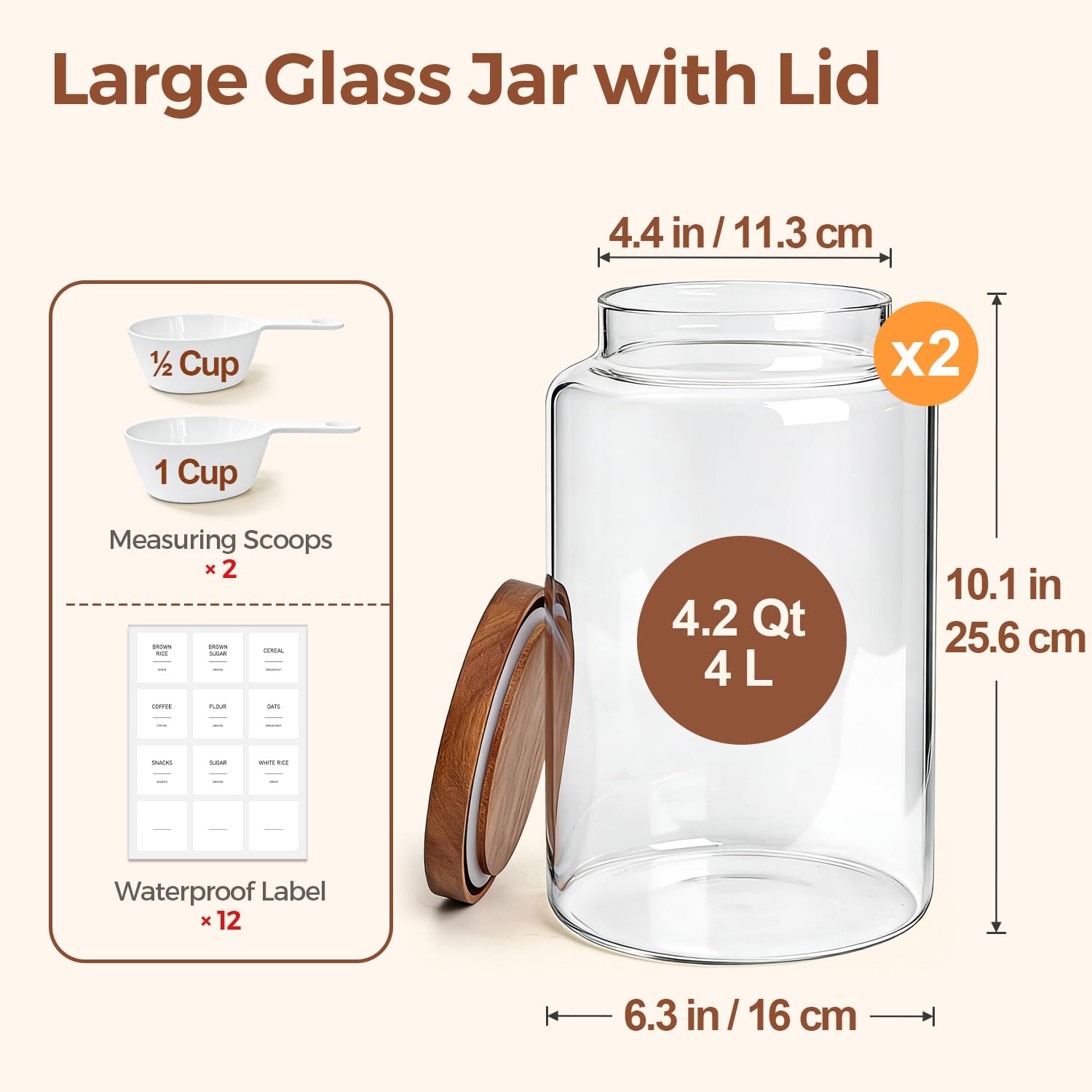ComSaf acacia wood lid close-up highlighting natural grain and secure fit